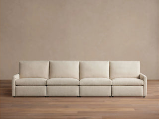 Kipton Slim Arm Four-Piece Motion Modular Sofa