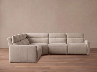 Rowland Tailored Five-Piece Motion Corner Sectional