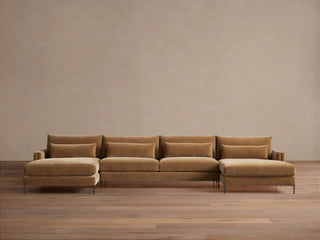 Sumner Three-Piece Double Chaise Sectional