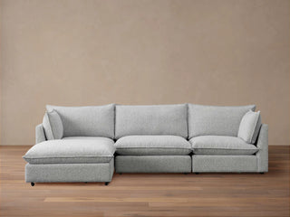 Owen Four-Piece Sectional in Burbank Pepper