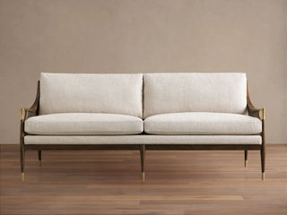 Fisher Cane Back Sofa