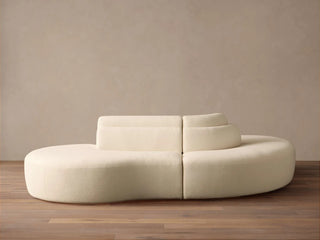 Lovina Three-Piece Sectional with Ottoman