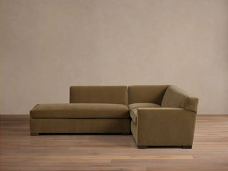 Bronte Two-Piece Bumper Chaise Sectional
