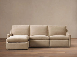 Kipton Slope Arm Three-Piece Motion Chaise Sectional