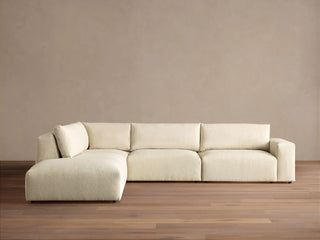Keegan Tailored Four-Piece Bumper Sectional