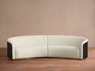 Finnley Two-Piece Curved Sectional