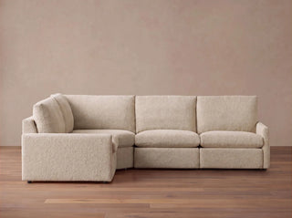 Kipton Slim Arm Four-Piece Motion Sectional