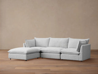 Owen Four-Piece Sectional in Burbank Pepper