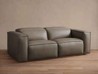 Coburn Leather Two-Piece Motion Sofa