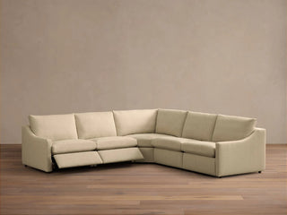 Kipton Slope Arm Five-Piece Motion Corner Sectional