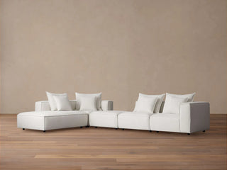 Coburn Five Piece Bumper Sectional