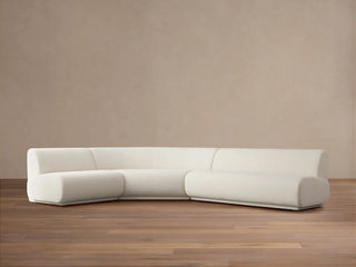 Gianni Three-Piece Armless Sectional