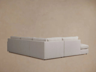 Kipton Slim Arm Three-Piece Bumper Sectional