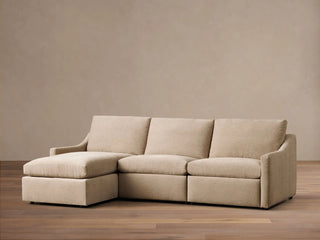 Kipton Slope Arm Three-Piece Motion Chaise Sectional