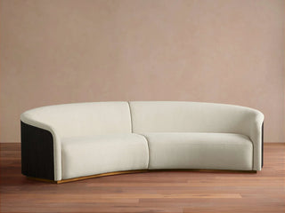 Finnley Two-Piece Curved Sectional