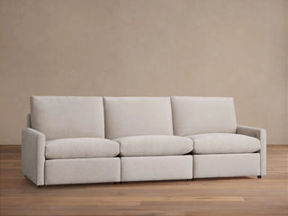 Kipton Slim Arm Three-Piece Motion Modular Sofa