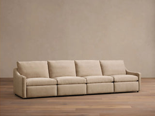 Kipton Slope Arm Four-Piece Motion Modular Sofa