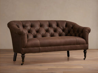 Tangier Leather Settee