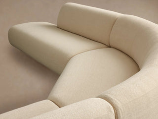 Gianni Three-Piece Curved Bumper Sectional