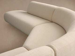 Gianni Five-Piece Curved Bumper Sectional