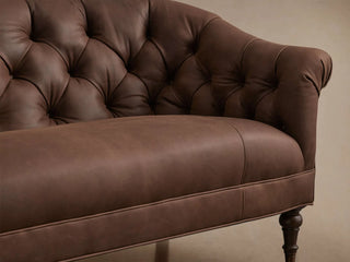 Tangier Leather Settee