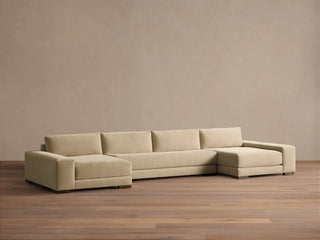 Madson Three-Piece Double Chaise Sectional