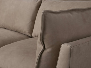 Owen Nubuck Leather Five-Piece Sectional