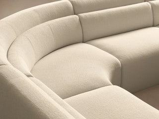 Lovina Five-Piece Sectional with Ottoman