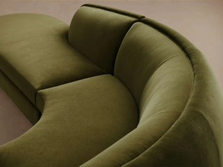 Milana Four-Piece Bumper Sectional