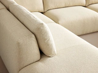 Keegan Tailored Four-Piece Bumper Sectional