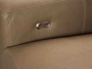 Remington Leather Three-Piece Motion Sofa