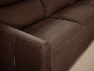 Rowland Tailored Leather Three-Piece Motion Modular Sofa