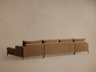 Sumner Three-Piece Double Chaise Sectional
