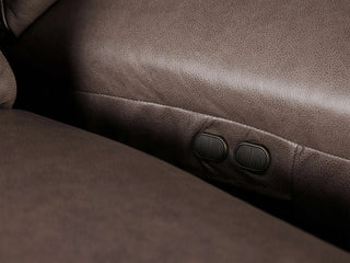 Brennan Leather Four-Piece Motion Sectional