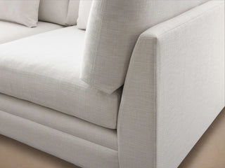 Pavo Three-Piece Left Arm Sectional in Barbados Cream