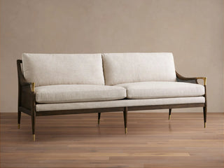 Fisher Cane Back Sofa