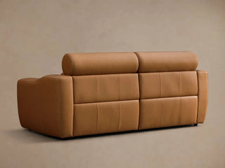 Fia Leather Two-Piece Motion Sofa