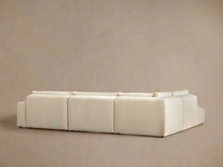 Keegan Tailored Four-Piece Bumper Sectional