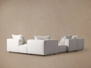 Coburn Five Piece Bumper Sectional
