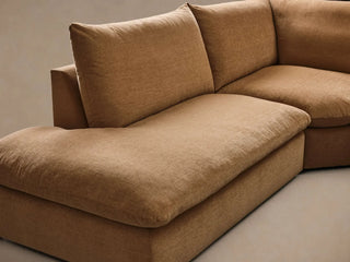 Calistoga Three-Piece Bumper Sectional