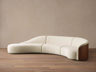Caden Three-Piece Bumper Sectional