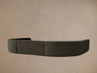 Gianni Five-Piece Armless Curved Sectional