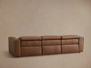 Coburn Leather Three-Piece Motion Sofa