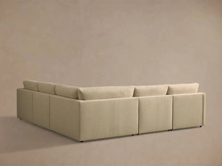 Kipton Slope Arm Five-Piece Motion Corner Sectional