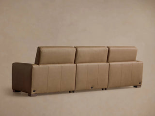 Remington Leather Three-Piece Motion Sofa
