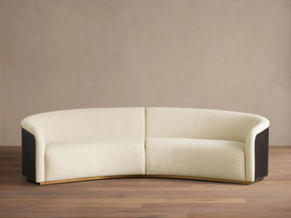 Finnley Two-Piece Curved Sectional