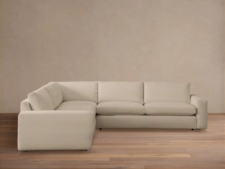 Kipton Wide Arm Three-Piece Corner Sectional
