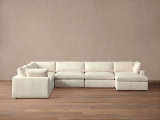 Beale Six-Piece Chaise Sectional