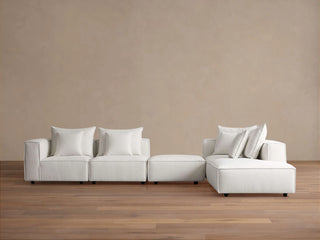 Coburn Five Piece Bumper Sectional