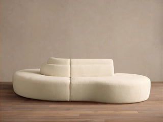 Lovina Three-Piece Sectional with Ottoman